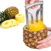 1pc Stainless Steel Pineapple Meat Extractor, Pineapple Knife, Pineapple Core Peeler For Home, Restaurant, Kitchen Utensils, 7.87"√ó3.94"√ó3.94"