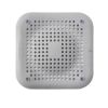1pc Square Drain Hair Catcher; Hair Filter With Suction Cup; Sink Anti-Clog Filters; Tub Shower Floor Drain Plugs; Easy To Install; Suit For Bathroom;