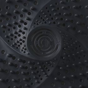 1pc Practical Hair Catcher; Shower Filter; Sink Plug; Floor Drain Filter; Anti-Blocking Bath Bathroom Stopper; Toilet Drain Plug Tool; Basin Stopper; (Color: Black)