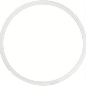 1pc Silicone Sealing Ring For Instant Pot; 3 Quart; 5 & 6 Quart; 8 Quart; Instant Pot Gasket; Replacement Rubber Seals (Color: Transparent, size: 8qt)