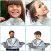 1pc Creative DIY Aprons Hair Cutting Cape; Waterproof Professional Salon Barber Supplies; Hairdressing Using; Haircut Capes For Adults; Kids Children